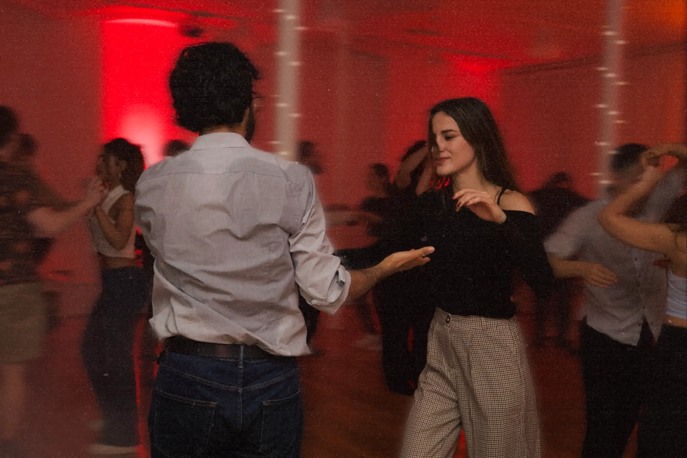 Salsa dancers on the floor at Changó social Maida Vale